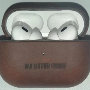 Personalized AirPods 4 / Pro 2 Genuine Leather Case - Rugged, Engraved & Vintage photo review