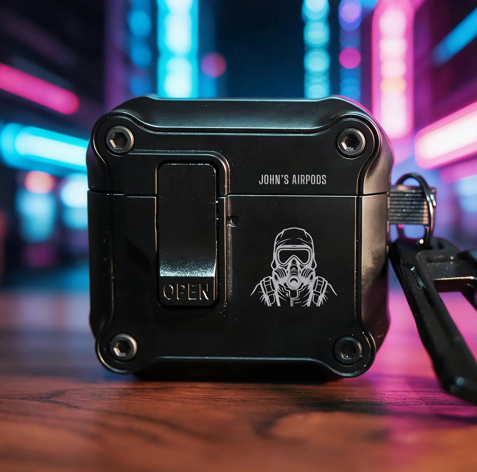 Personalized Cyberpunk AirPods Case 7 Personalized Cyberpunk AirPods Case - Image 7