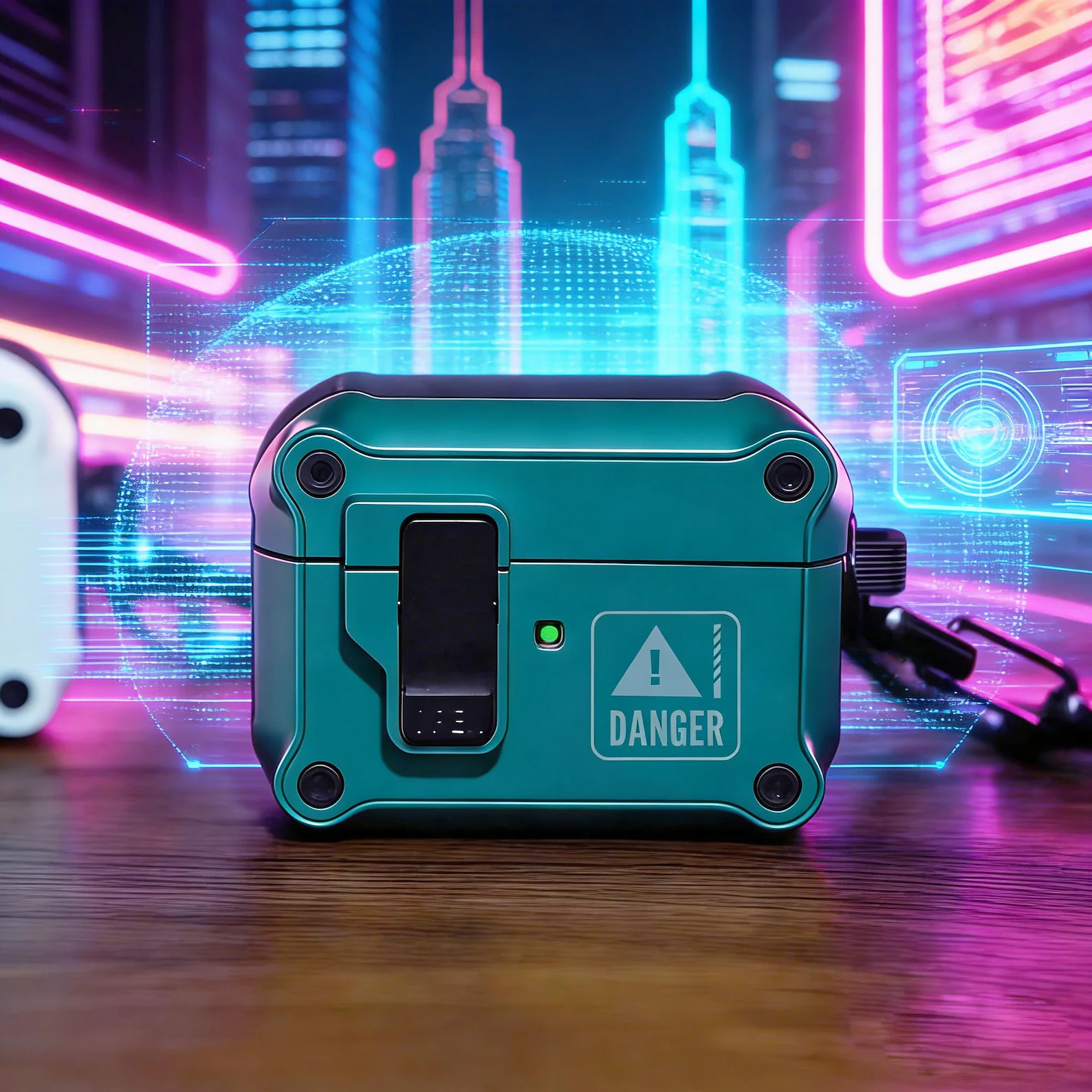 Personalized Cyberpunk AirPods Case 6 Personalized Cyberpunk AirPods Case - Image 6