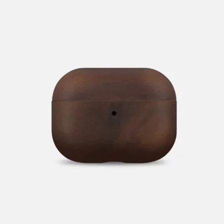 Personalized AirPods Pro 3 / Pro 2 & AirPods 4 Genuine Leather Case - Rugged, Engraved & Vintage