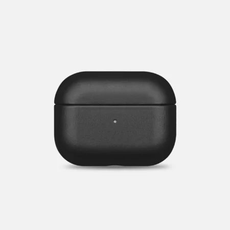 Black Luxury Genuine Leather AirPods Pro 3/2 & AirPods 4 Case